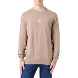 Calvin Klein Monologo Sweater, Erkek, Gri, L Beden