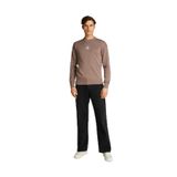 Calvin Klein Monologo Sweater, Erkek, Gri, M Beden