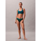 Calvin Klein Neon Mavi Tanga, S, LV00QF8518YTM, Blue, kadın