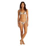 Calvin Klein non fixed triangle-rp Kadın Mayo Ck Shell Olive Aop Medium