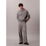 Calvin Klein Normal Bel Normal Gri Erkek Eşofman Altı LV04LD239GP7E_PREMIUM Terry Ck Embl