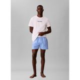 Calvin Klein Normal Kalıp Pijama Takımı, L, LV00NM2906, Mavi, erkek