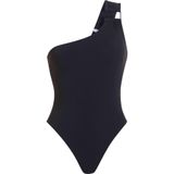 Calvin Klein ONE SHOULDER ONE PIE Mayo, S, KW0KW02848BEH, Siyah, Kadın