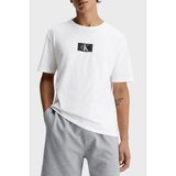 Calvin Klein Organik Pamuk Regular Fit T Shirt 000NM2399E100 Erkek T Shirt 000NM2399E 100 - Beyaz