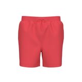 Calvin Klein Orta Boy Bel Bandı İpli Yüzme Şortu, S, LV00N61045, Pembe, Erkek