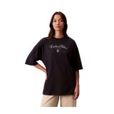 Calvin Klein Oversize T-Shirt, XS, LV047E232GVEK, Siyah, Kadın
