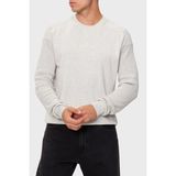 Calvin Klein Pamuk Regular Fit Bisiklet Yaka Kazak J30J325671P6G Erkek Kazak J30J325671 P6G - 2XL - Açık Gri