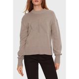 Calvin Klein Pamuk ve Yün Karışımlı Regular Fit Kazak J20J224224PCF Bayan Kazak J20J224224 Pcf - S - Bej