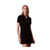 Calvin Klein Pamuklu Elbise, S, LV044D208G, Siyah, Kadın S