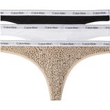 Calvin Klein Pamuklu Logolu 3 Pack Külot LV00QD52093RN Bayan KÜLOT LV00QD5209 3RN