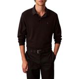 Calvin Klein Pamuklu Regular Fit Düğmeli Polo Yaka Sweat LV040EM909GRO Erkek POLO YAKA SWEAT LV040EM909 GRO
