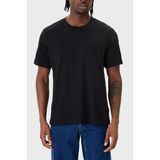 Calvin Klein Pamuklu Regular Fit Logolu Bisiklet Yaka T Shirt Erkek T Shirt LV04LF811G Ub1 - Siyah - 3XL