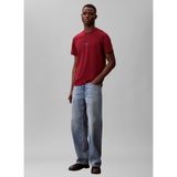 Calvin Klein Pamuklu Regular Fit Logolu Bisiklet Yaka T Shirt LV04RB866GWCV Erkek T SHİRT LV04RB866G WCV