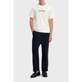 Calvin Klein Pamuklu Regular Fit Logolu Bisiklet Yaka T Shirt LV04RE833GYBH Erkek T Shirt LV04RE833G Ybh - Krem - 2XL