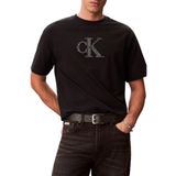 Calvin Klein Pamuklu Regular Fit Logolu Bisiklet Yaka T Shirt LV04RF819GUB1 Erkek T SHİRT LV04RF819G UB1
