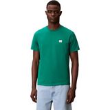 Calvin Klein Pamuklu Regular Fit Logolu Bisiklet Yaka T-Shirt, M, LV04RC272G, Enchanted Forest, Erkek