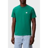 Calvin Klein Pamuklu Regular Fit Logolu Bisiklet Yaka T-Shirt, S, LV04RC272G, Enchanted Forest, Erkek