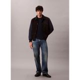 Calvin Klein Pamuklu Regular Fit Logolu Bomber Ceket Lv04Rd400Gub1 Erkek Lv04Rd400G Ub1, Siyah, S