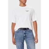 Calvin Klein Pamuklu Regular Fit Sırt Baskılı Bisiklet Yaka T Shirt LV04RD825GYAA Erkek T Shirt LV04RD825G Yaa - Beyaz - 2XL