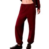 Calvin Klein Pamuklu Relaxed Fit Lastikli Paça Jogger Pantolon LV047B235GWCV Bayan PANTOLON LV047B235G WCV