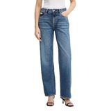 Calvin Klein Pamuklu Relaxed Fit Normal Bel Düz Paça Jeans LV047E704G3NL Bayan KOT PANTOLON LV047E704G 3NL