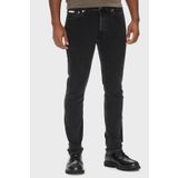 Calvin Klein Pamuklu Skinny Fit Normal Bel Dar Paça Jeans LV04RB722G846 Erkek KOT PANTOLON LV04RB722