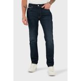 Calvin Klein Pamuklu Slim Fit Normal Bel Dar Paça Jeans LV04RD700GZY0 Erkek Kot Pantolon LV04RD700G Zy0 - Lacivert - 36 / 32