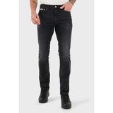 Calvin Klein Pamuklu Slim Fit Normal Bel Düz Paça Jeans LV04RD916G39X Erkek Kot Pantolon LV04RD916G 39X - Siyah - 36 / 32