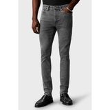Calvin Klein Pamuklu Slim Fit Normal Bel LV04RF935G3YG Erkek Kot Pantolon LV04RF935G 3yg - Antrasit - 32 / 32