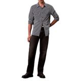 Calvin Klein Pamuklu Straight Fit Normal Bel Düz Paça Jeans LV04RD724G01G Erkek KOT PANTOLON LV04RD724G 01G