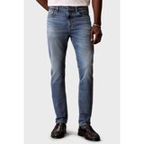 Calvin Klein Pamuklu Straight Fit Normal Bel LV04RF742GR7O Erkek Kot Pantolon LV04RF742G R7O - Mavi - 36 / 32