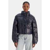 Calvin Klein Parlak Kısa Şişme Kadın Mavi Ceket LV047D504G-VEK