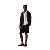 Calvin Klein Polo T-Shirt Refined Pique Tipp, L, 5003346063, Mavi, Erkek