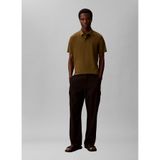 Calvin Klein Polo T-Shirt Supima Chest Emb, S, 5003346055, Sarı, Erkek