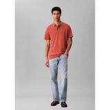Calvin Klein Polo T-Shirt Supıma Chest Emb, XL, 5003346049, Kahve, Erkek