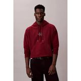 Calvin Klein Premium Penye Mikro Monologolu Erkek Kırmızı Sweatshirt Lv04rc281g-Wcv