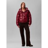 Calvin Klein Puffer Mont, L, Puffer Mont, Kırmızı, Kadın