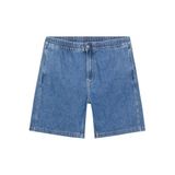 Calvin Klein Pull On Relaxed Denim Şort, 30, J30J3275171A4, Mavi, Erkek