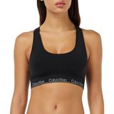 Calvin Klein Racerback Bralette Kadın Bralet, Siyah, Xs