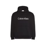 Calvin Klein Rahat Kesim Kapüşonlu Logo Baskılı Sweatshirt - Siyah, L, LV14LD229G, Black, erkek