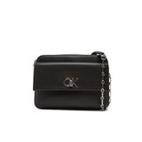 Calvin Klein RE-LOCK CAMERA BAG SİYAH KADIN ÇAPRAZ ÇANTA