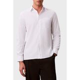 Calvin Klein Regular Fit Göğüs Cepli Gömlek LV04LF108GYAA Erkek Gömlek LV04LF108G Yaa - Beyaz