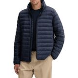 Calvin Klein Regular Fit Kapitone Şişme Mont, S, Regular Fit Kapitone Mont, Dark Sapphire, Erkek