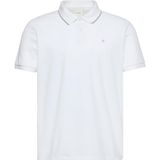 Calvin Klein Regular Fit Kısa Kollu Polo Yaka T-Shirt, L, LV04LC239G, Bright White, Erkek