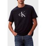 Calvin Klein Regular Fit Pamuklu Logolu Bisiklet Yaka T Shirt LV04RB862GCEF Erkek T Shirt LV04RB862G Cef - Lacivert - XL