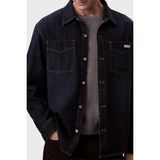 Calvin Klein Regular Fit Pamuklu Uzun Kollu Kot Gömlek LV04RD709GZYC Erkek Kot Gömlek LV04RD709G Zyc - Lacivert