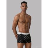 Calvin Klein Relaxed Fit Trunk 3'lü Paket Boxer, S, LV00NB42863TH, SİYAH, erkek