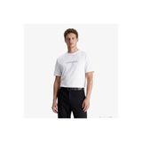 Calvin Klein Relaxed Standard Logo Crewnk Erkek Beyaz T-Shirt