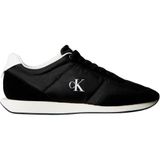 Calvin Klein RETRO RUNNER ESS MIX MAT Erkek Spor Ayakkabı Black/Bright White 44