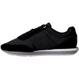 Calvin Klein Retro Runner Ess Mix Mat Erkek Spor Ayakkabı, Black/Stormfront/Vaporous White, 45